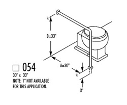 Grab Bar 1-1/4"ODX30X33