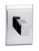 Single Robe Hook - Brass, Chrome Plated